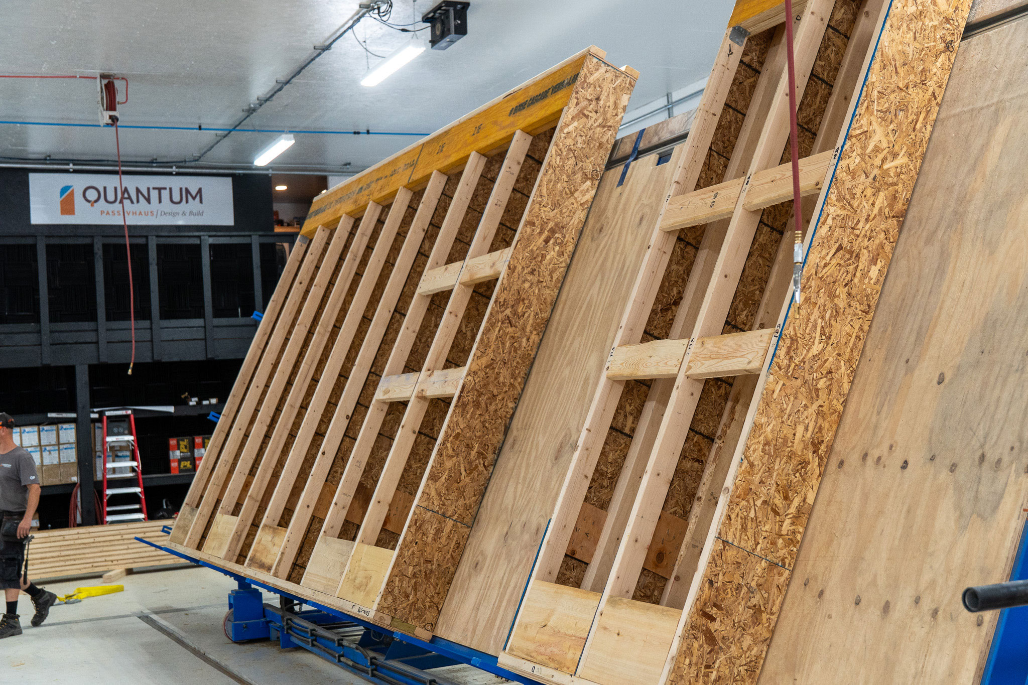 Panel production