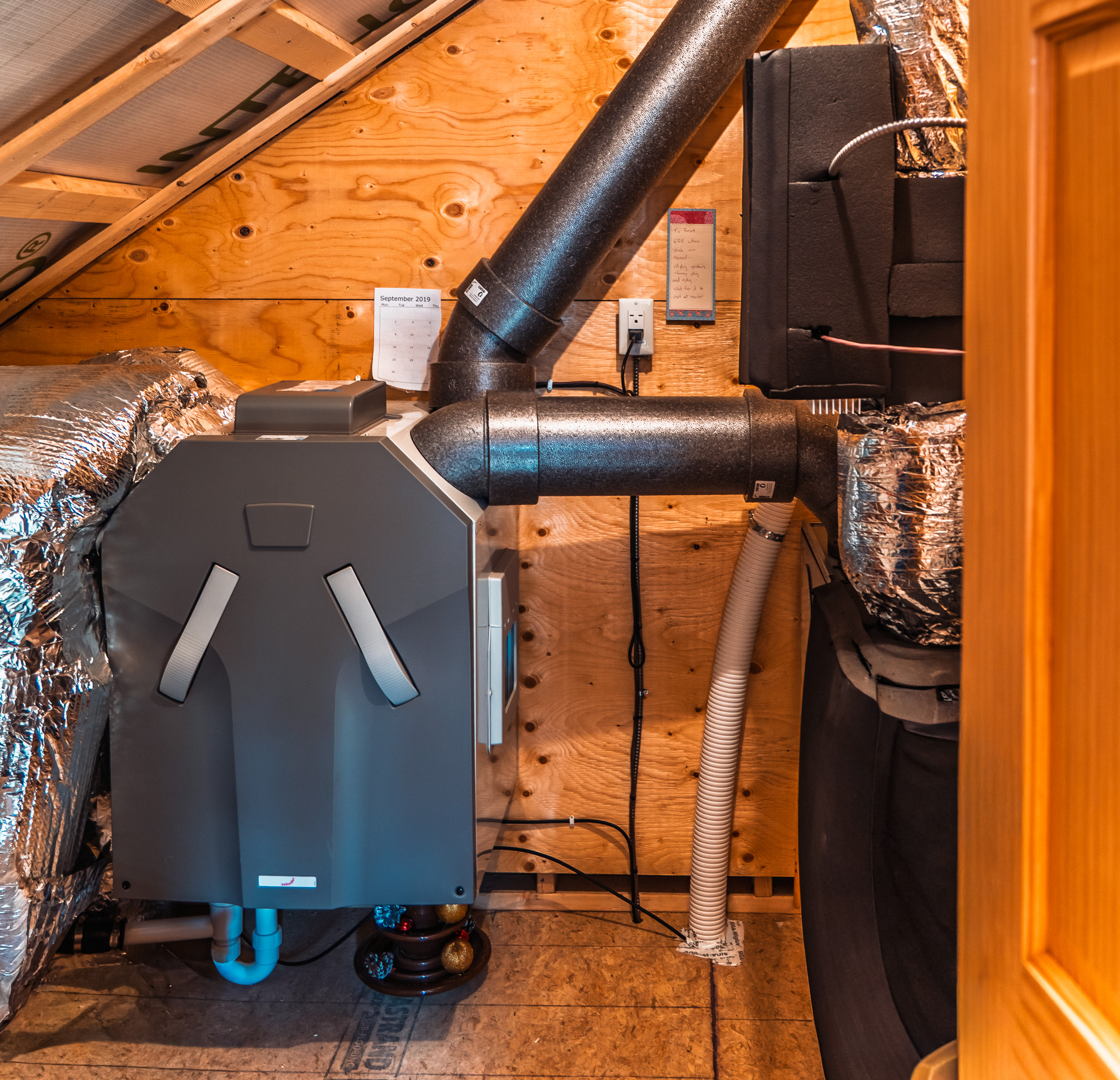 The compact mechanical equipment a Quantum home needs